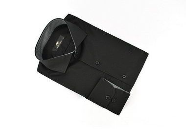 Πουκάμισο Comfort Fit MakisTselios TC587-B1308.2 Μαύρο