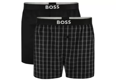 Μπόξερ Boss 2Pack 50496091-003 Μαύρο