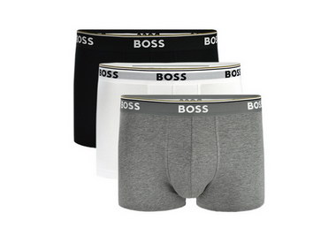 Boxer Boss 3Pack 50475274-999 Μαύρο|Γκρι|Λευκό