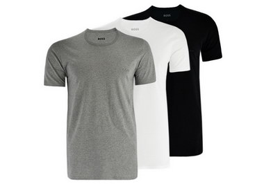 Φανελάκια Boss 3Pack 50475284-999 Μαύρο|Λευκό|Γκρι