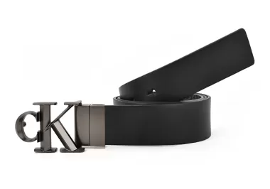 Ζώνη Double Face Calvin Klein LV04D7023G-D1M Μαύρο|Μπλε