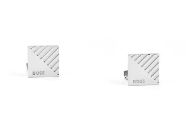 Μανικετόκουμπα Boss 50510415-040 Ασημί