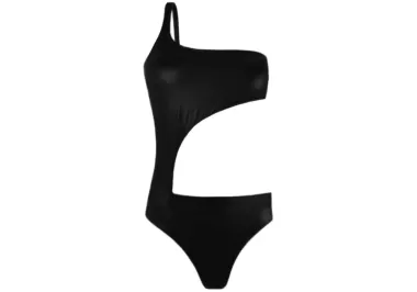 Μαγιό Ολόσωμο Calvin Klein KW0KW02371-BEH Μαύρο