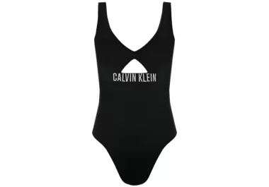 Μαγιό Ολόσωμο Calvin Klein KW0KW02746-BEH Μαύρο