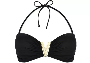 Μαγιό Bandeau Bikini Top Blue Point 24066096-02 Μαύρο