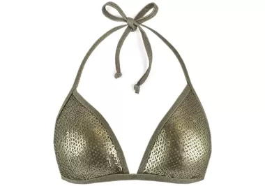 Μαγιό Τρίγωνο Bikini Top Blue Point 25066012-18 Μπρονζέ