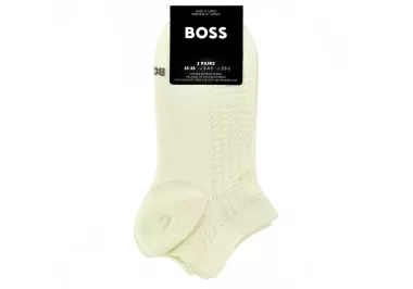 Womens Socks Boss 2Pack 50544227-119 Off-White