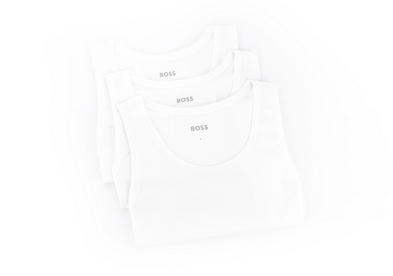 Φανελάκια Boss 3Pack 50475278-100 Λευκό - 2