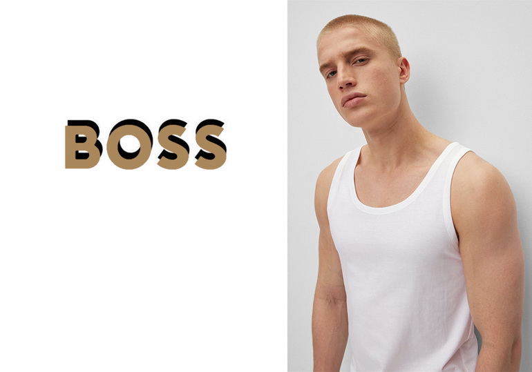 Φανελάκια Boss 3Pack 50475278-999 Μαύρο|Λευκό|Γκρι - 3