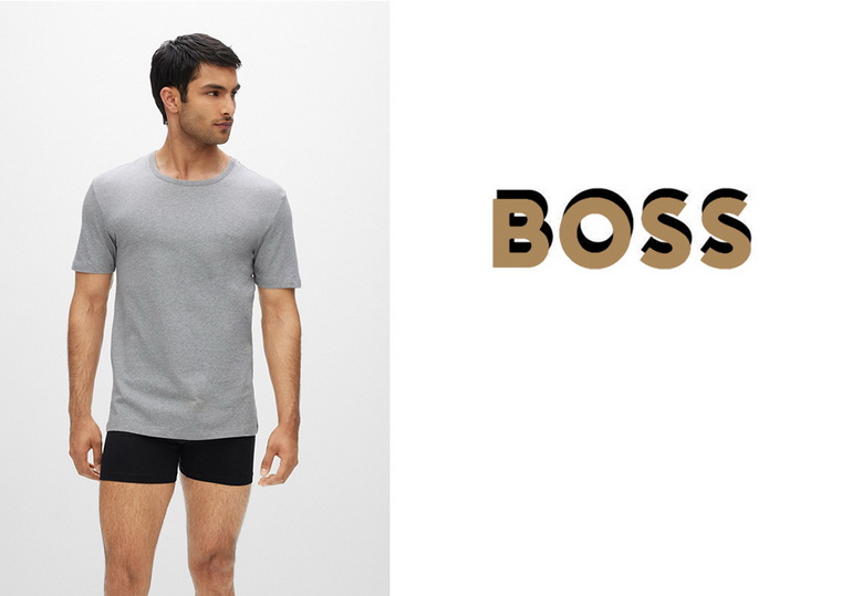 Φανελάκια Boss 3Pack 50475284-999 Μαύρο|Λευκό|Γκρι - 5