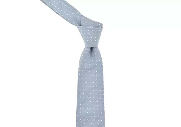 Γραβάτα Μεταξωτή Boss 50544572-450 Σιέλ - 5