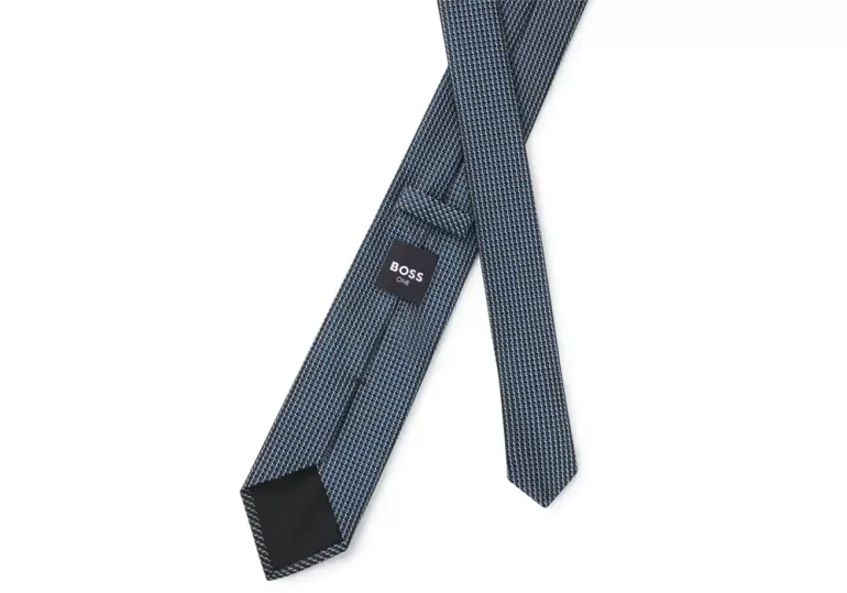 Γραβάτα Μεταξωτή Boss 50544718-443 Μπλε - 6