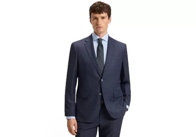 Γραβάτα Μεταξωτή Boss 50550505-404 Μπλε - 2