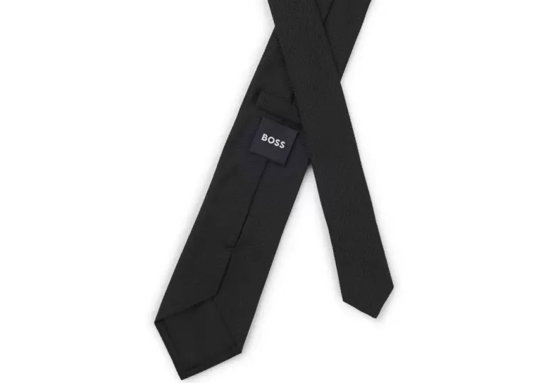 Γραβάτα Μεταξωτή Boss 50550972-001 Μαύρο - 4