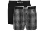 Μπόξερ Boss 2Pack 50496091-002 Μαύρο