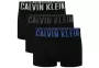 Μπόξερ 3Pack Calvin Klein NB3608A-ZDM Μαύρο