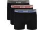 Μπόξερ Long Boss 3Pack 50489606-973 Μαύρο