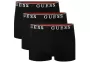 Μπόξερ 3Pack Guess U97G01-KCD31-A996 Μαύρο