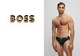 Σλιπ Boss 3Pack 50475273-061 Μαύρο|Γκρι|Ανθρακί - 3