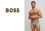 Σλιπ Boss 3Pack 50475273-061 Μαύρο|Γκρι|Ανθρακί - 4