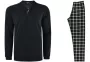 Pijamas Vamp 25682-102 Antracite