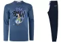 Pijamas Admas 64716-0 Ovelix Blue