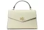 Δερμάτινη Τσάντα Χιαστί Mini Lauren Ralph Lauren 431968761-005 Off-White