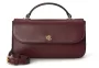 Δερμάτινη Τσάντα Χιαστί Lauren Ralph Lauren 432P16733-004 Μπορντό