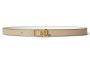 Women's Belt Double Face Lauren Ralph Lauren 412883715-010 White|Beige
