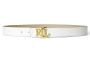 Women's Belt Double Face Lauren Ralph Lauren 412908984-008 White|Beige