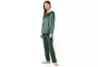 Women's Velvet Pijamas Vamp 23101-471 Green