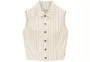 Γυναικείο Γιλέκο Guess W6GHZ-9D7961-GHCK Ρηγέ Off-White