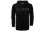 Γυναικείο Φούτερ Βελουτέ Guess V4RQ25-K0232-JBLK Μαύρο
