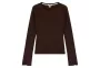 Women's T-Shirt Guess W6BP10-K5533-G1EA Brown