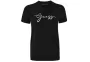 Women's T-Shirt Guess V6GI01-K2962-JBLK Black