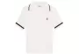 Women's Polo Shirt Rib Guess W6GRZ1-Z3P32-G293 Off-White