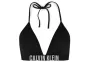 Bikini Top Triagle Swimwear Calvin Klein KW0KW02854-BEH Black