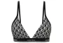 Bikini Top Triagle Swimwear Calvin Klein LV00Q61208-32N Black
