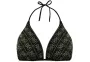 Swimsuit Triangle Bikini Top Guess E6GJ24-KCUO2-JBLK Black