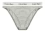 Tanga High Waist Calvin Klein LV00QF8524-P7A Γκρι