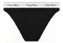 Tanga High Waist Calvin Klein LV00QF8524-UB1 Μαύρο