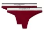 Thong Emporio Armani 2Pack EW000405-AF27298-U5084 Burgundy