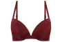 Σουτιέν Push-Up Calvin Klein LV00QF8442-GNE Μπορντό