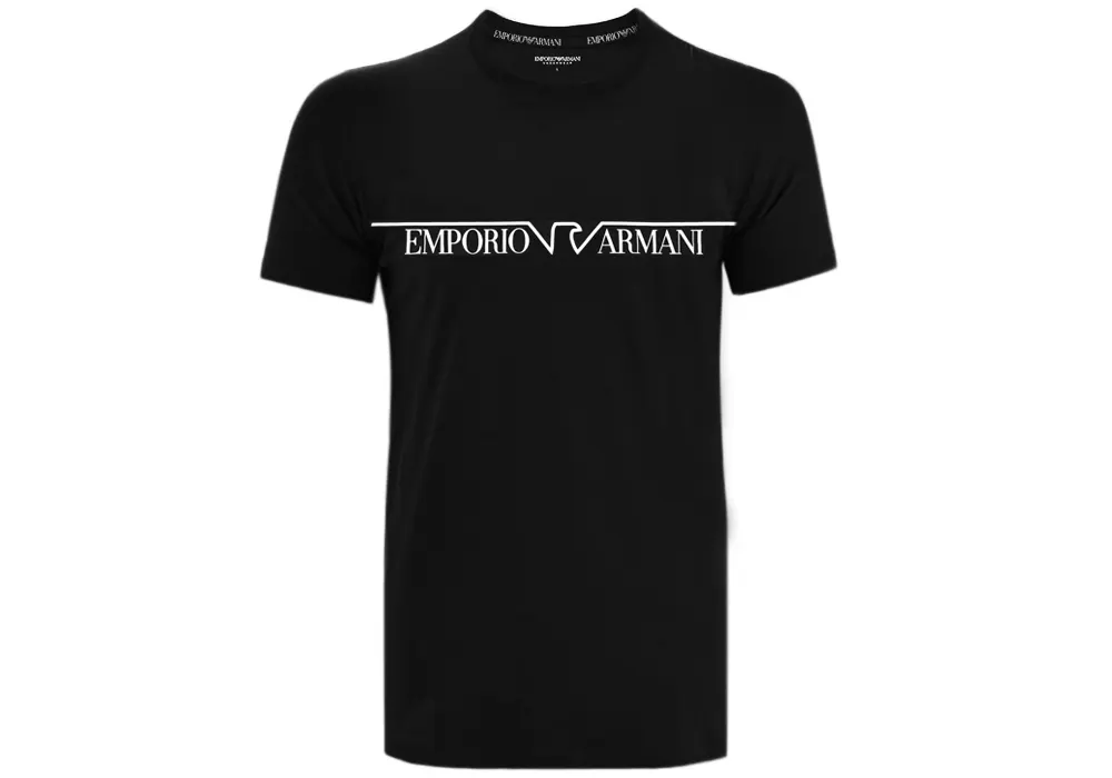 T-Shirt Slim Fit Emporio Armani 111035-4F516-00020 Black - Eros