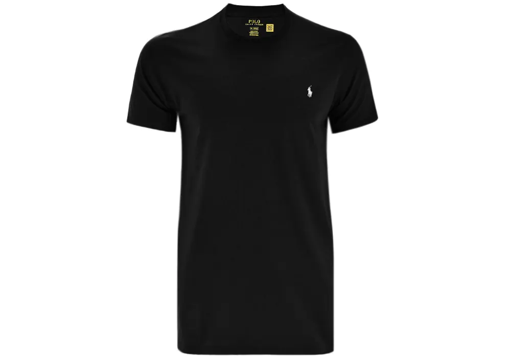 T-Shirt Polo Ralph Lauren 714844756-001 Black - Eros