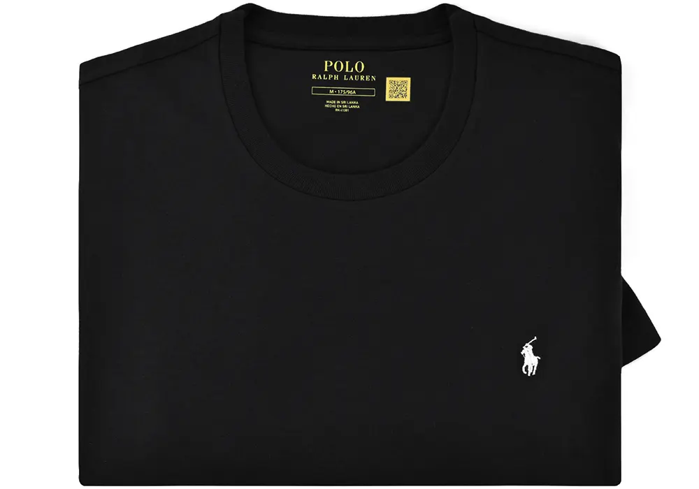 T-Shirt Polo Ralph Lauren 714844756-001 Black - Eros
