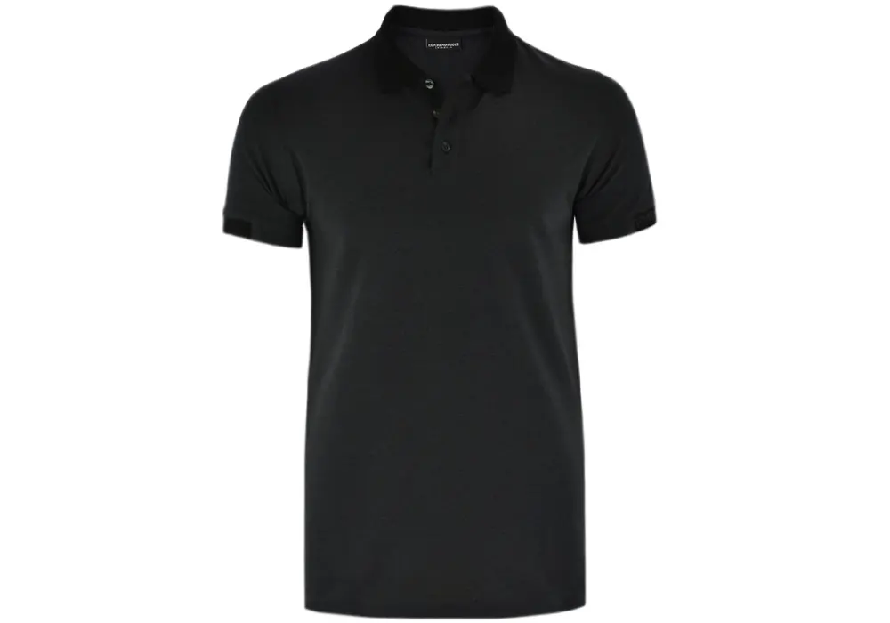 Polo Shirt Emporio Armani EM000571-AF12330-UC001 Black - Eros