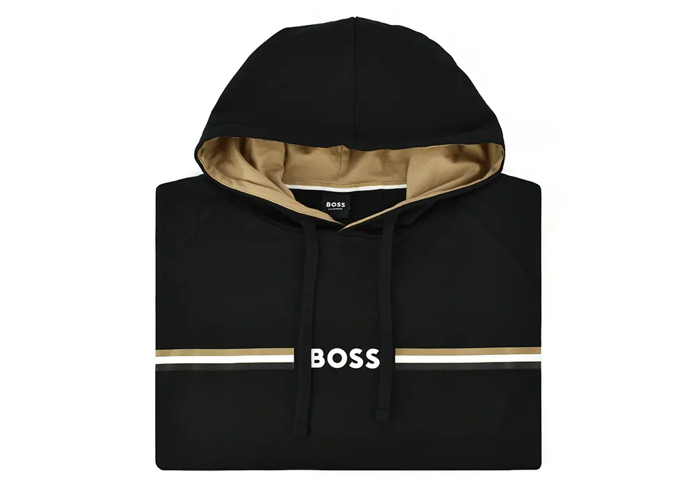 Sweatshirt Hoodie Boss 50521766-001 Black - Eros