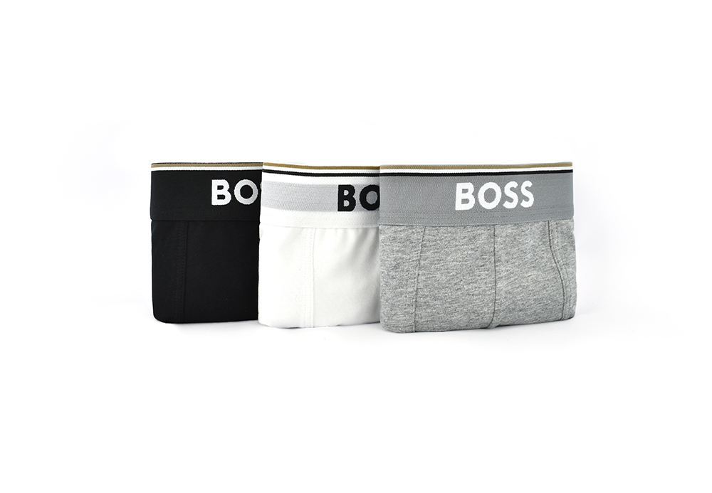 Boxer Boss 3Pack 50475274 999 Black Grey White Eros