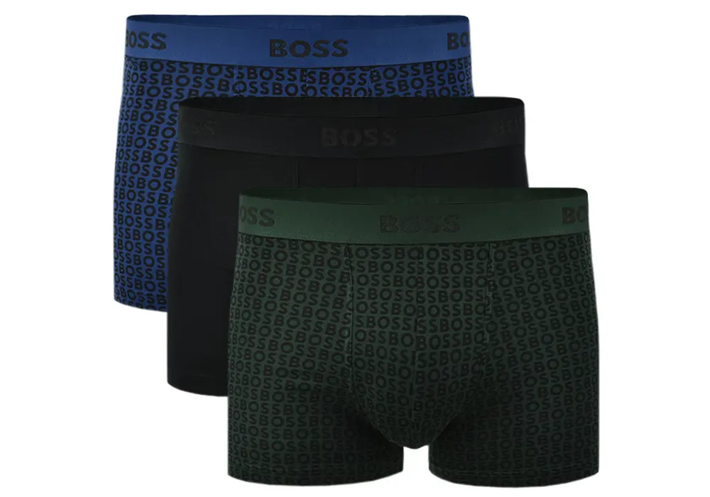 Hugo boss 3 pack trunks clearance